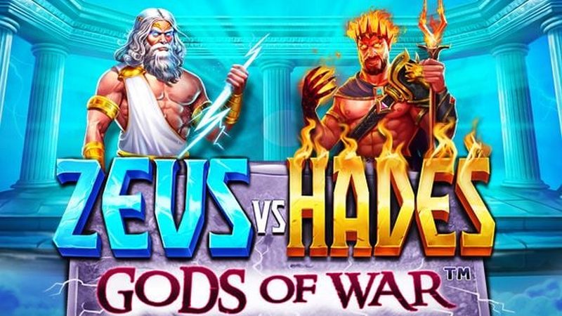 Zeus vs Hades – Gods of War Logo