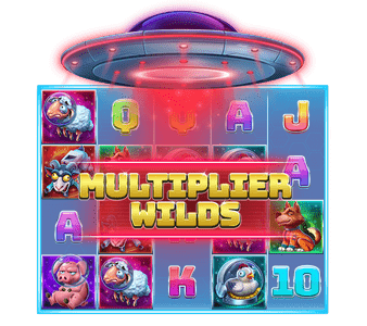 Ufo Feature: Multiplier Wilds