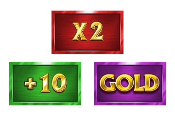 Only PLUS, MULTIPLIER and GOLD symbols
