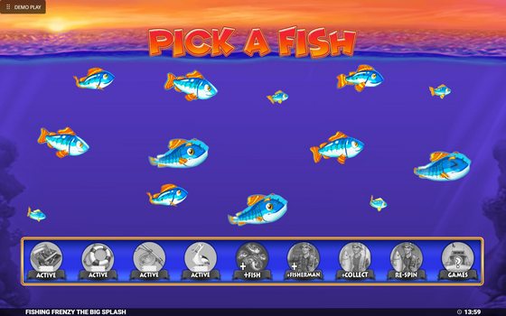 Fishin’ Frenzy The Big Splash - Free Spins