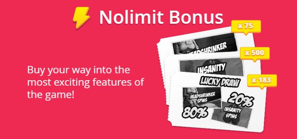 Nolimit Bonus - Feature Buy functionality