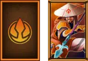 The symbols for the Orange Clan