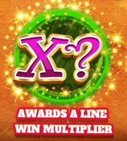 Awards a line win multiplier