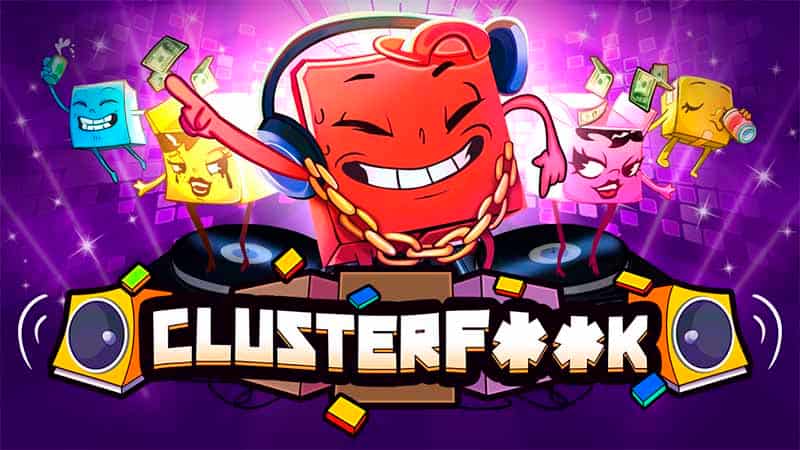 Clusterf**k Slot Logo