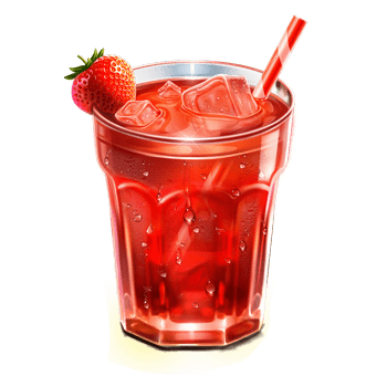Strawberry Cocktail Character