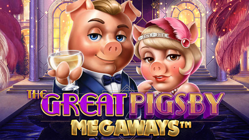 The Great Pigsby Megaways Slot Logo