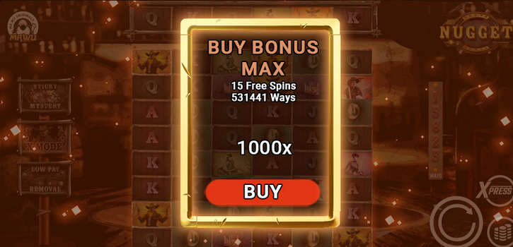 Buy Bonus MAX