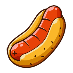 Hot Dog Symbol