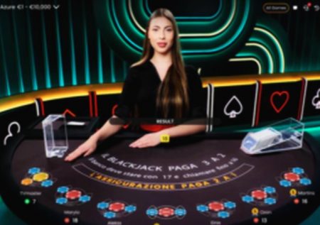 Blackjack Italia Tricolore – THREE new tables
