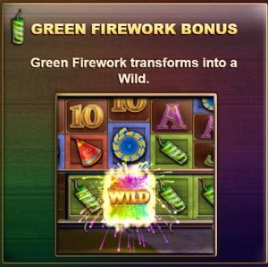 Green Firework Bonus