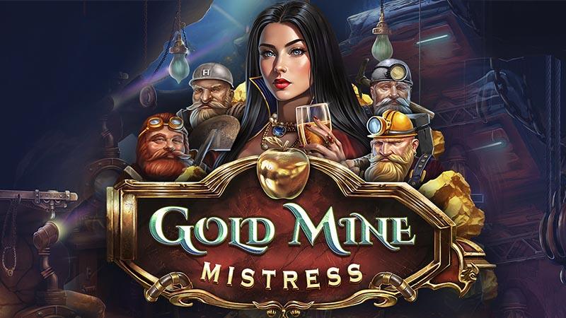 Gold Mine Mistress Slot Logo