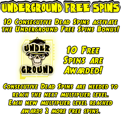 Underground Free Spins