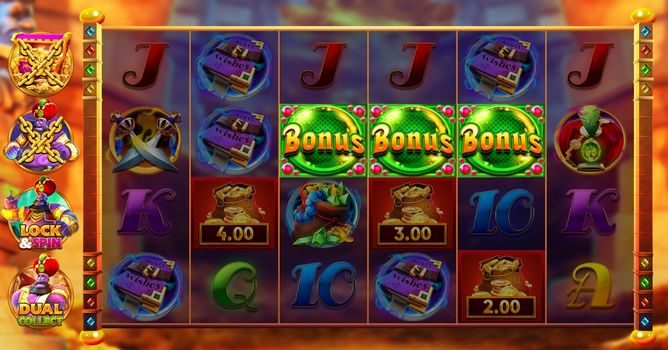 Genie Jackpots Even More Wishes Bonus