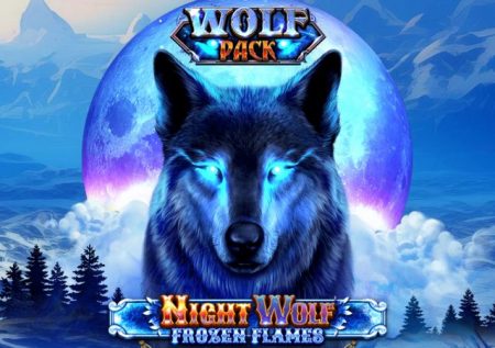 Night Wolf Frozen Flames