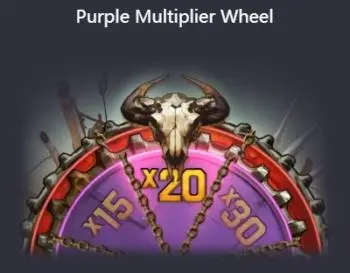 Purple Multiplier Wheel