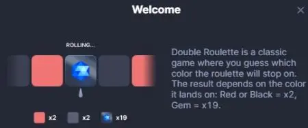 Double Roulette Game