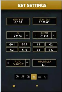 Bet Settings