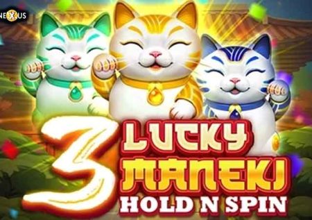 3 Lucky Maneki Hold N Spin