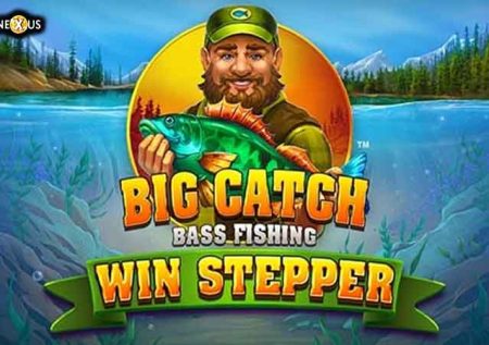 Big Catch Bass Fishing Win Stepper