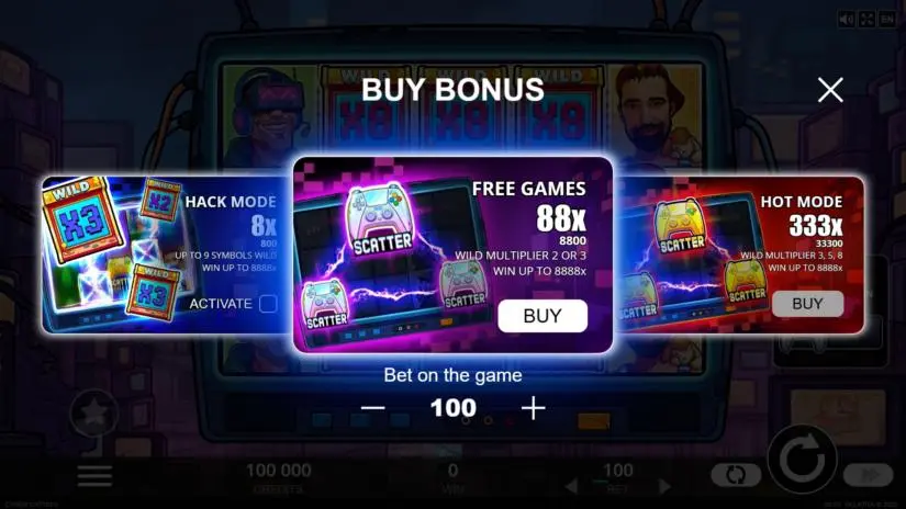 Cyber Gypsies Slot Screenshot_1