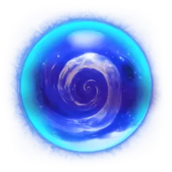 BLUE money symbol