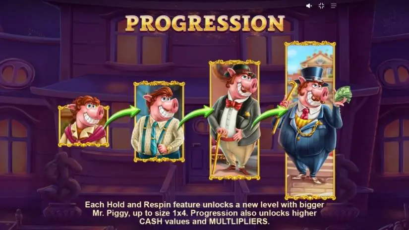 piggy riches begins slot screenshot 2