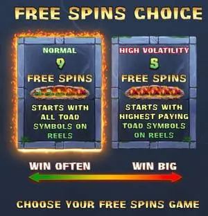 Free Spins Choice
