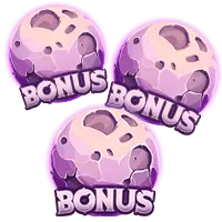 3 BONUS scatter symbols