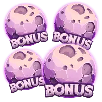 4 BONUS scatter symbols