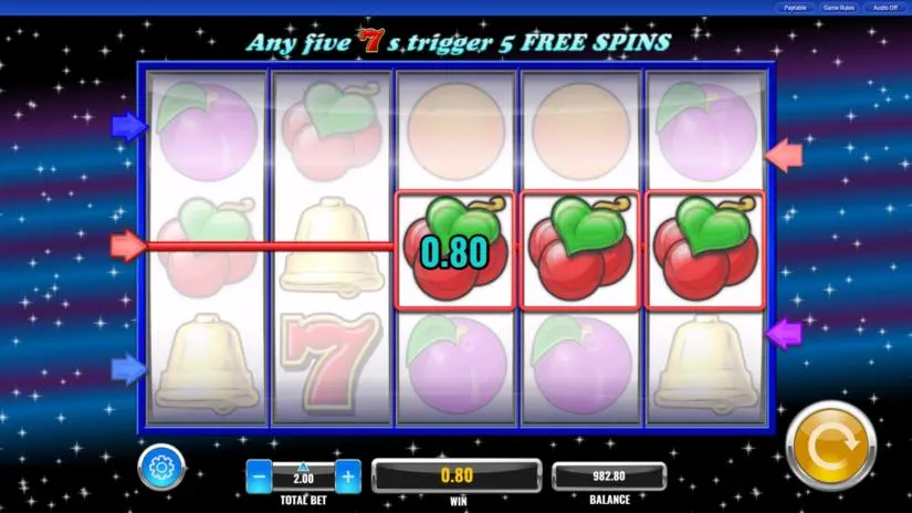 7s Wild Slot Screenshot_2