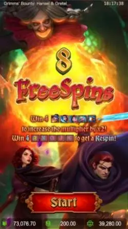 Grimms' Bounty Hansel & Gretel Free Spins