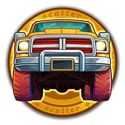 symbol golden car scatter