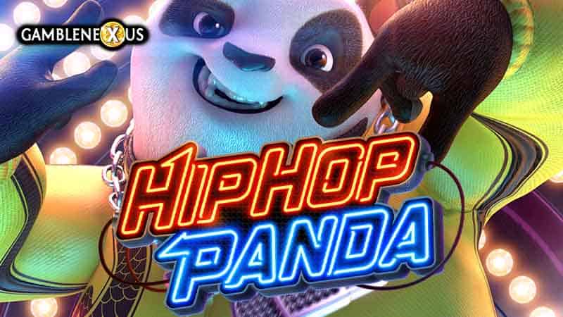 Hip Hop Panda Slot Logo