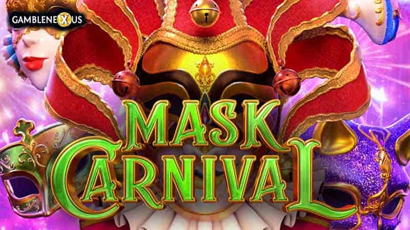 Mask Carnival Slot Logo