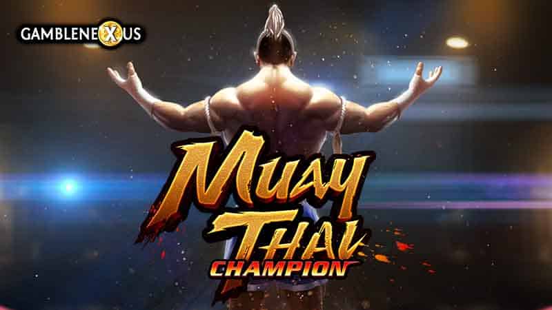 Muay Thai Champion Slot Logo