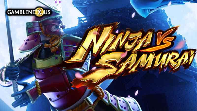Ninja vs Samurai Slot Logo