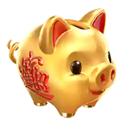 Symbol 02 Piggy Gold