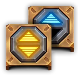 Activating this feature symbol in the arena increases the available rows during arena spins: top, bottom, or both