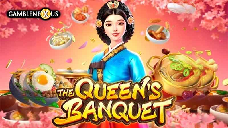 The Queen’s Banquet Slot Logo