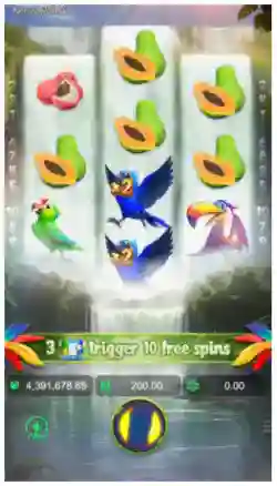 Blue Macaw Symbol Multiplier