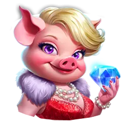 Symbol lady pig