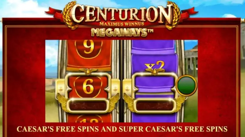 centurion megaways slot screenshot 5