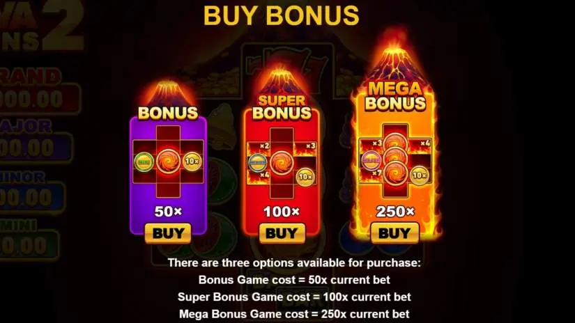 lava coins 2 slot screenshot 5