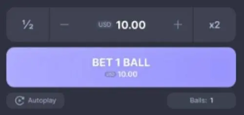 Place a bet and withdraw funds