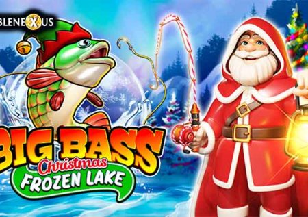Big Bass Christmas Frozen Lake