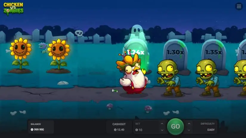 chicken vs zombies game screenshot 3