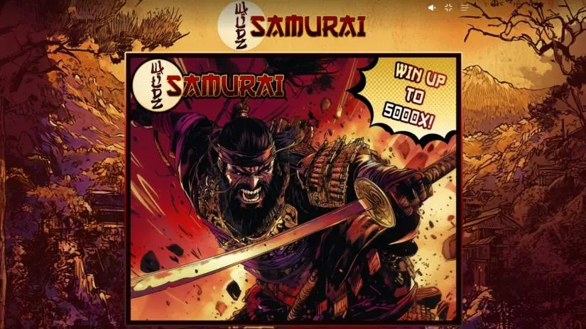 samurai wildz slot screenshot_1