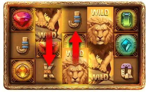 Expanding wild symbol