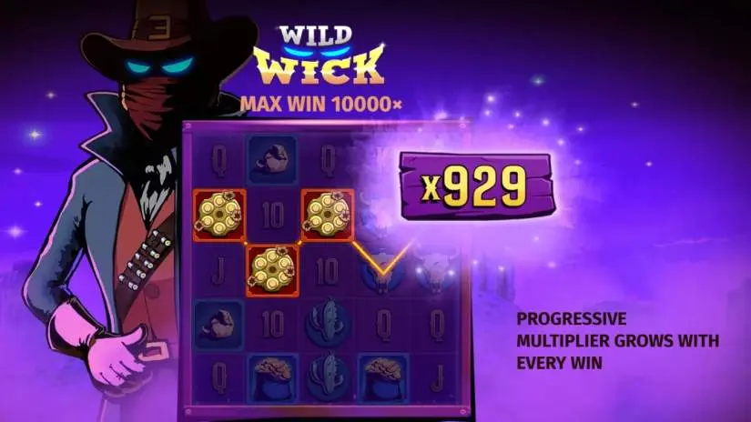 wild wick slot screenshot 1