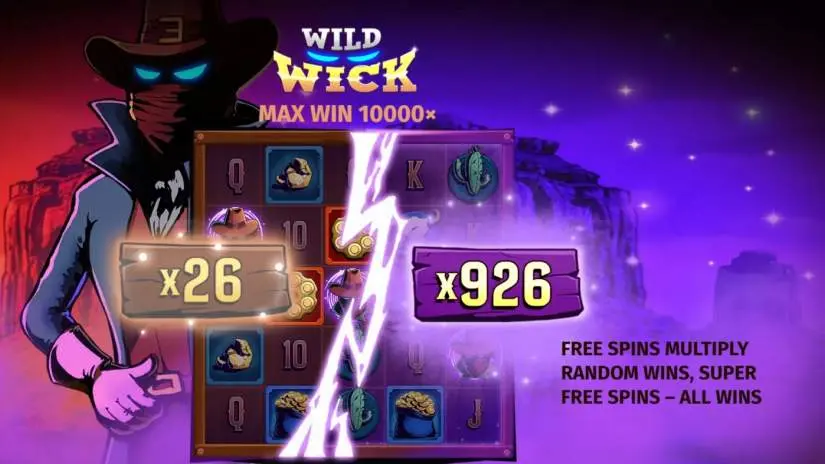 wild wick slot screenshot 3